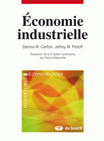 Kniha Économie industrielle CARLTON