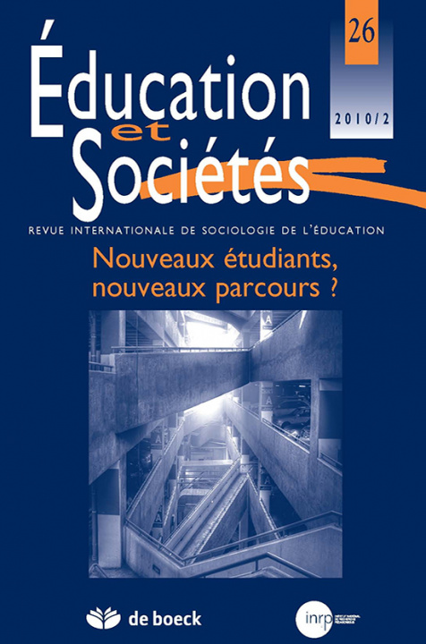 Knjiga EDUCATION ET SOCIETES 2010/2 N.26 XXX