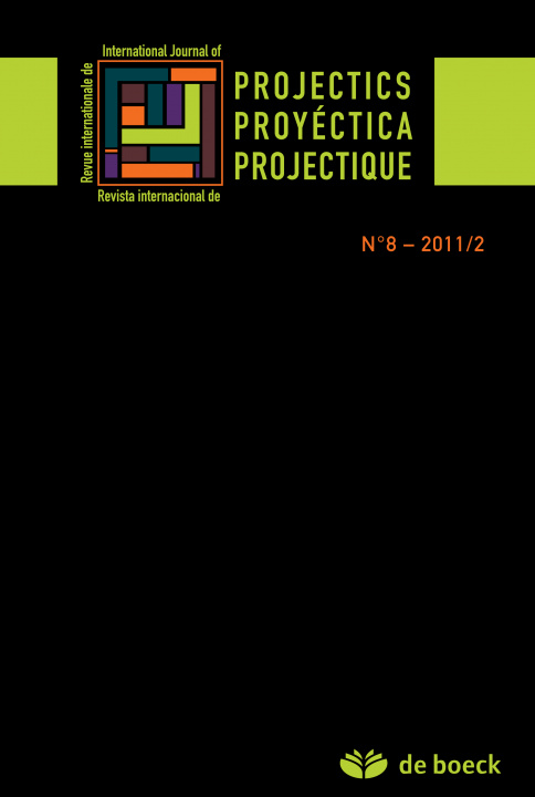 Knjiga REVUE INTERNATIONALE DE PROJECTIQUE 2011/2 N.8 XXX