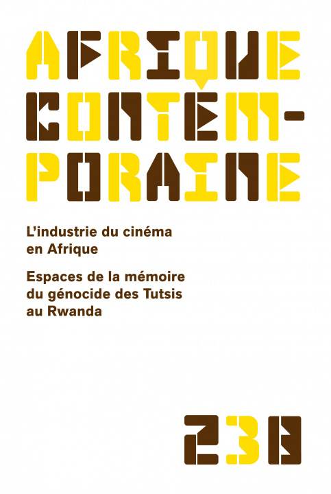 Knjiga AFRIQUE CONTEMPORAIRE 2011/2 N.238 XXX