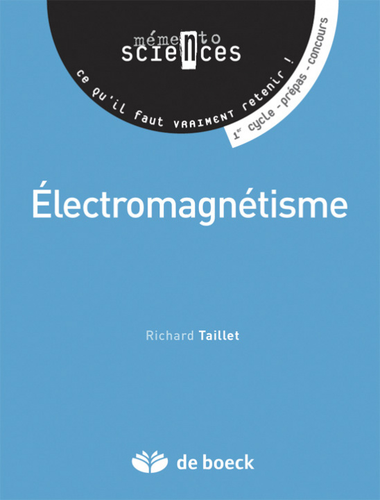Book Électromagnétisme TAILLET