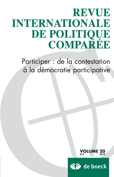 Kniha REVUE INTERNATIONALE DE POLITQUE COMPAREE 2013/4 XXX