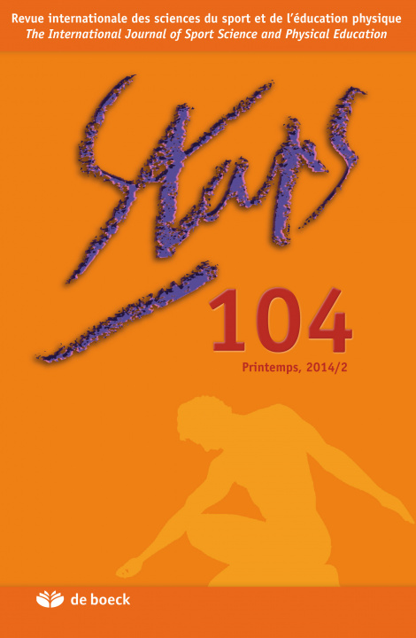 Knjiga STAPS 2014/2 N.104 PRINTEMPS 2014 XXX
