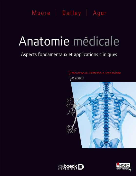 Kniha Anatomie médicale MOORE