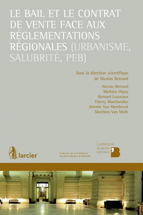 Carte Le bail et le contrat de vente face aux réglementations régionales (urbanisme, salubrité, PEB) Nicolas Bernard