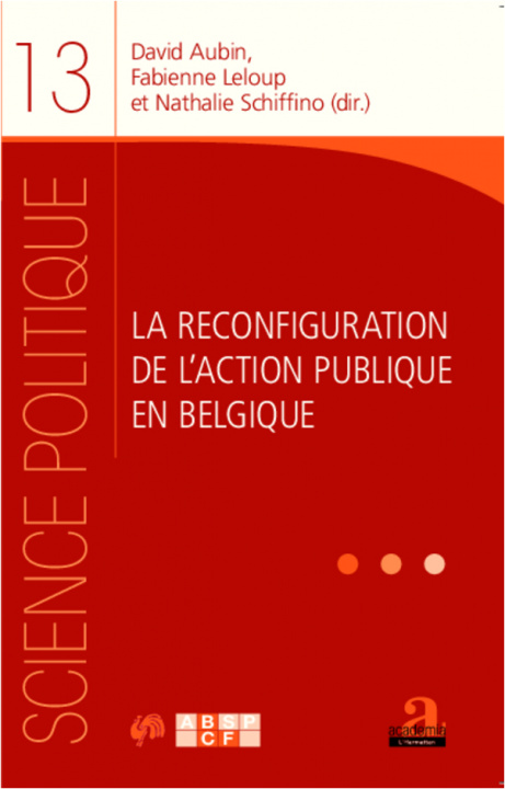 Kniha La reconfiguration de l'action publique en Belgique Aubin