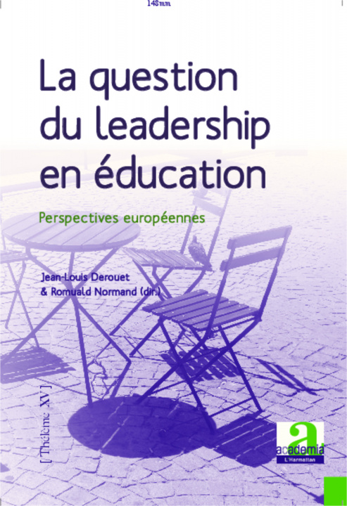 Knjiga La question du leadership en éducation Derouet