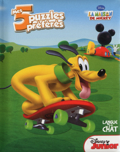 Knjiga LA MAISON DE MICKEY MES 5 PUZZLES PREFERES (PLUTO) collegium