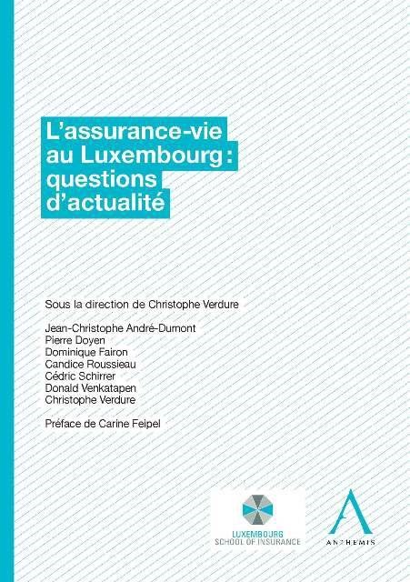 Boek l'assurance-vie au luxembourg : questions d'actualités Verdure c.