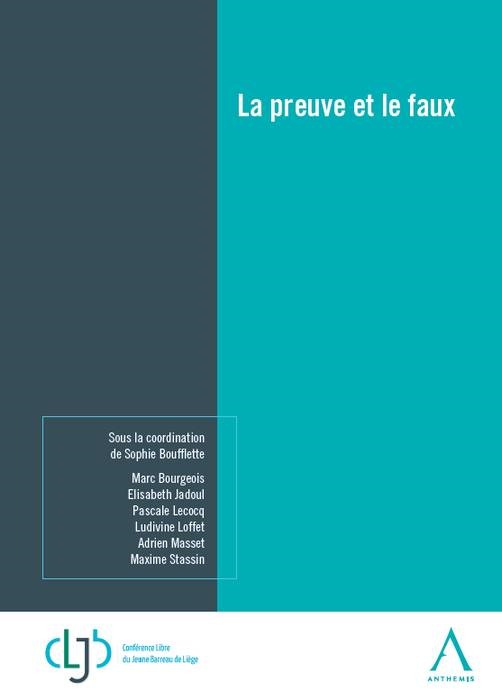 Knjiga la preuve et le faux Boufflette s.