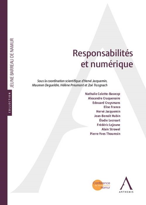 Knjiga RESPONSABILITES ET NUMERIQUE JACQUEMIN H.
