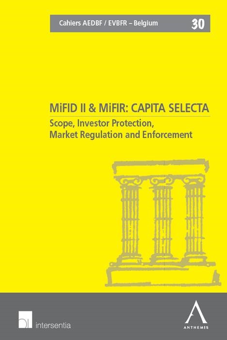 Kniha MIFID II & MIFIR : CAPITA SELECTA COLLECTIF.