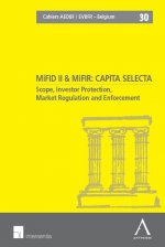 Carte MIFID II & MIFIR : CAPITA SELECTA COLLECTIF.