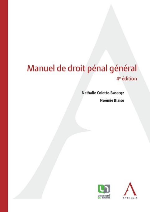 Kniha Manuel de droit pénal général Colette-Basecqz