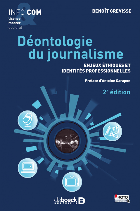 Book Déontologie du journalisme GREVISSE