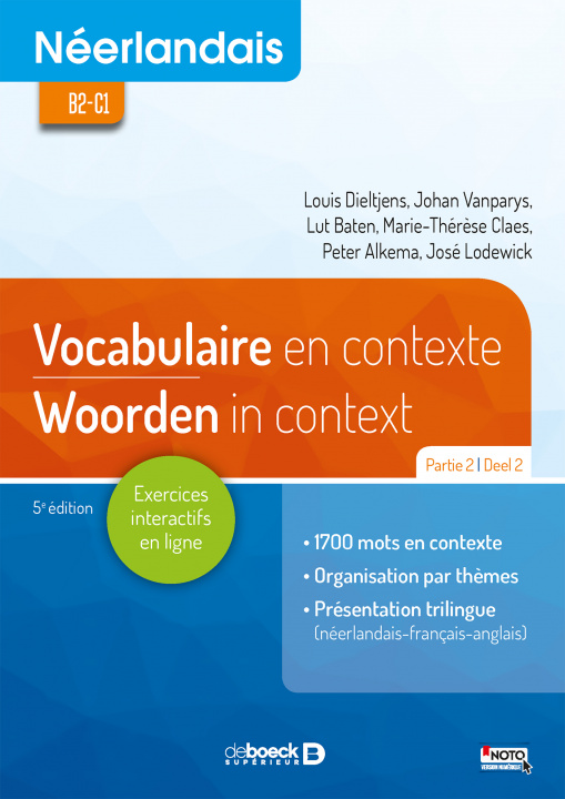 Buch Néerlandais - Vocabulaire en contexte partie 2 / Woorden in context deel 2 DIELTJENS