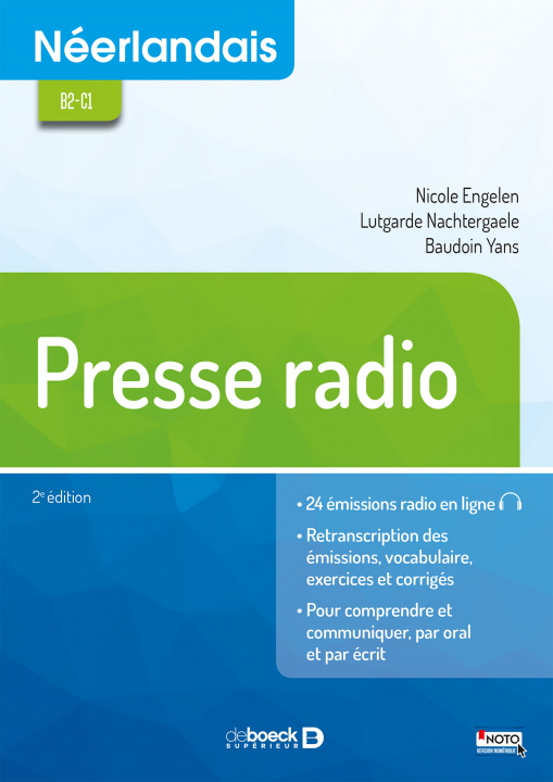 Knjiga Néerlandais : presse radio ENGELEN
