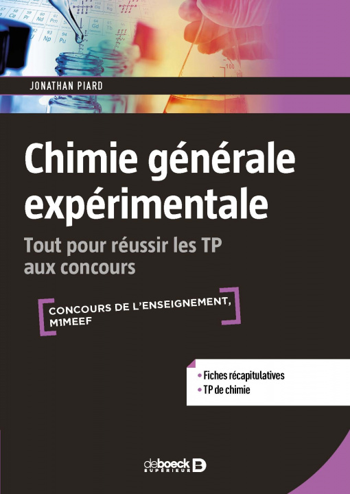 Kniha Chimie générale expérimentale PIARD