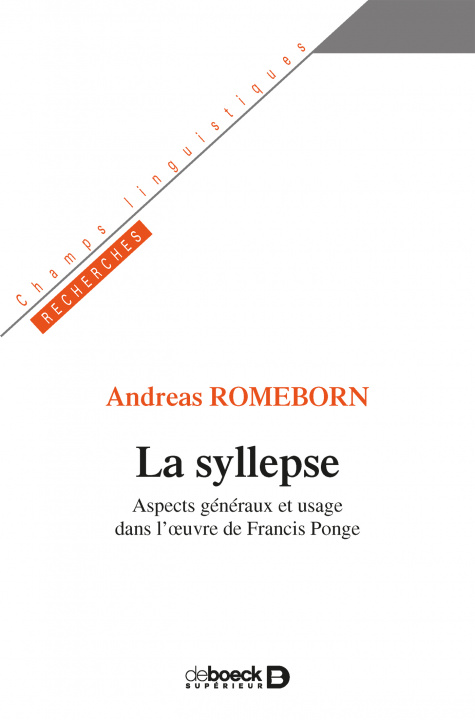 Libro La syllepse ROMEBORN
