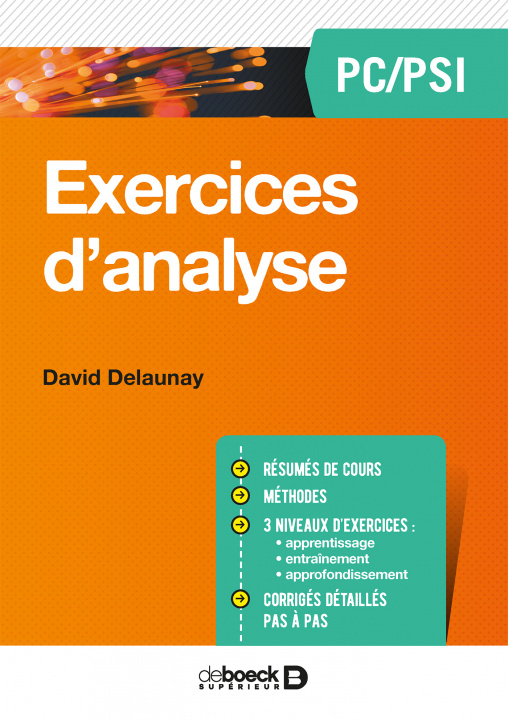 Book Exercices d'analyse PC/PSI DELAUNAY