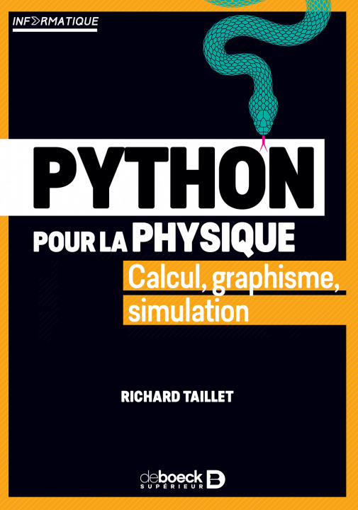 Knjiga Python pour la physique Taillet