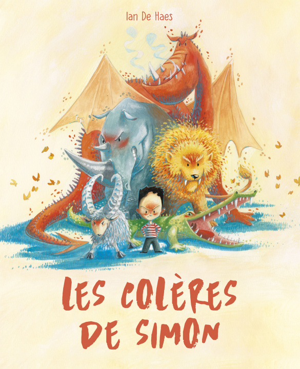 Kniha Colères de Simon (Les) De haes ian