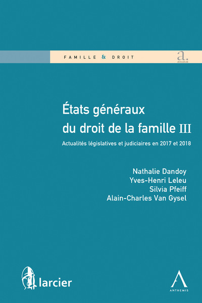 Carte Etats généraux du droit de la famille III Nathalie Dandoy
