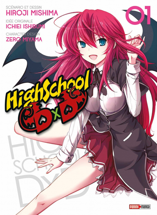 Kniha HIGH SCHOOL DXD T01 MISHIMA-I