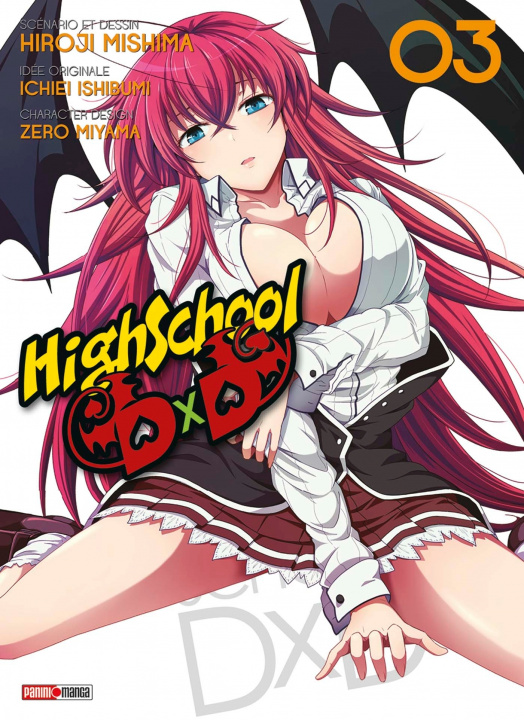 Kniha HIGH SCHOOL DXD T03 MISHIMA-I
