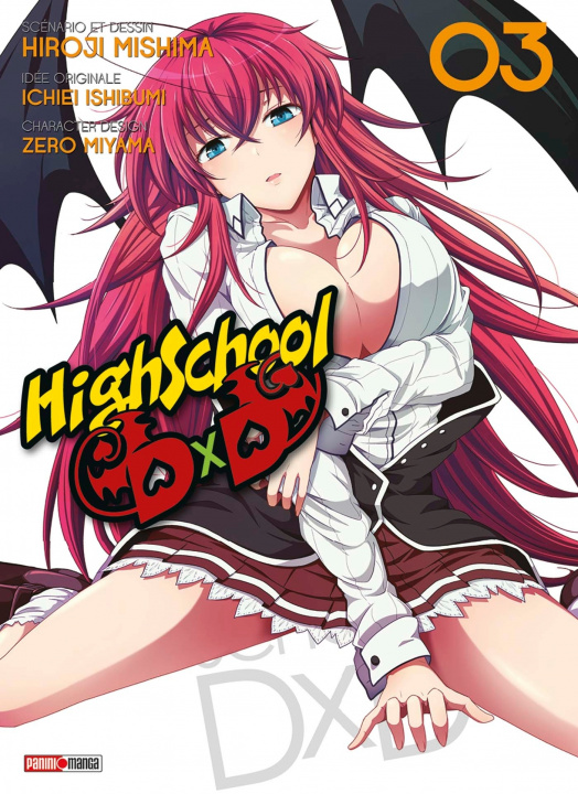 Książka HIGH SCHOOL DXD T03 MISHIMA-I