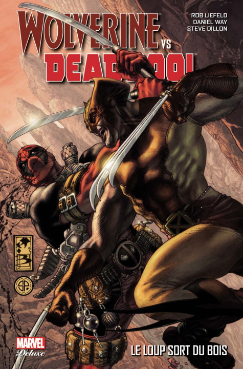 Carte Wolverine vs Deadpool Shawn Crystal