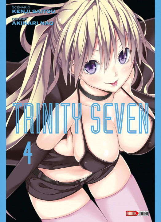 Kniha Trinity Seven T04 Kenji Saitou