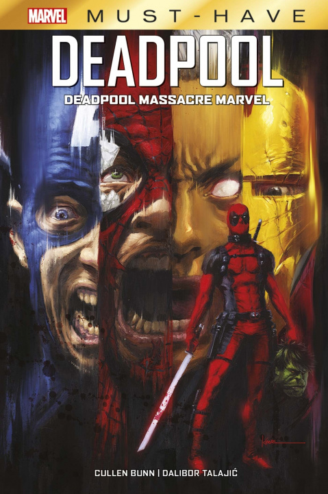 Kniha Deadpool massacre Marvel 