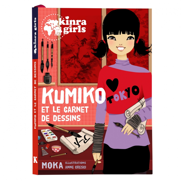 Kniha Kinra Girls - Kumiko et le carnet de dessins - T0 Moka