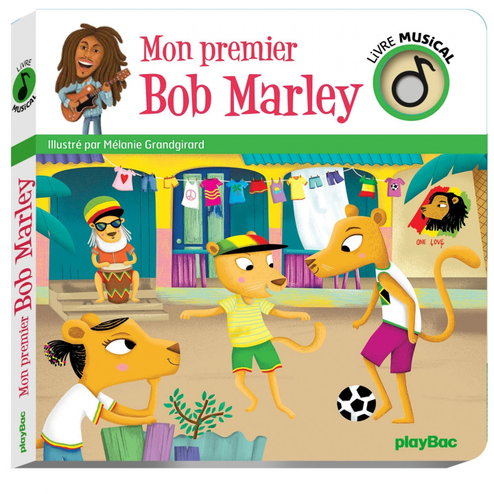 Könyv Livre musical - Mon premier Bob Marley 