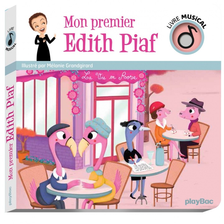 Kniha Livre musical - Mon premier Edith Piaf 
