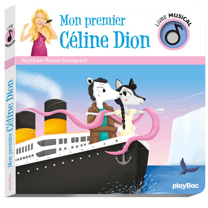 Książka Livre musical - Mon premier Céline Dion 