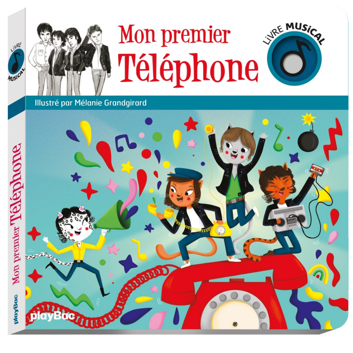 Książka Livre musical - Mon premier Téléphone 