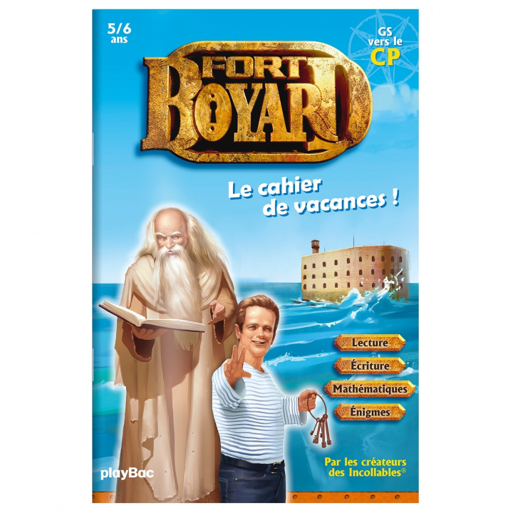 Βιβλίο INCOLLABLES-CAHIER VACANCES FORT BOYARD-GS CP 