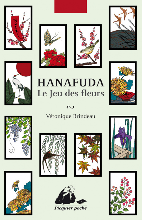 Book Hanafuda - Le Jeu des fleurs - Avec cahier de cartes à décou Véronique BRINDEAU