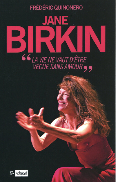Kniha Jane Birkin FREDERIC QUINONERO