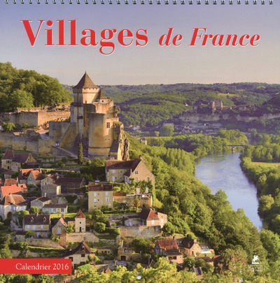 Carte Villages de France Calendrier 2016 collegium