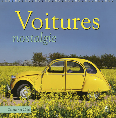 Kniha Voitures nostalgie Calendrier 2016 collegium