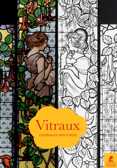 Carte Vitraux - Coloriages anti-stress collegium