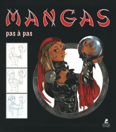 Knjiga Mangas pas à pas Ikari studio