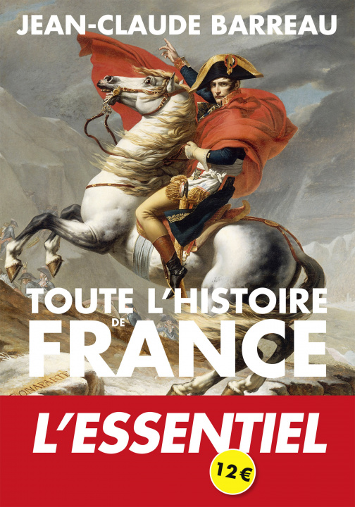 Carte Toute l'histoire de France Jean-Claude Barreau