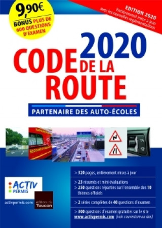 Kniha Code de la route 2020 Activ Permis