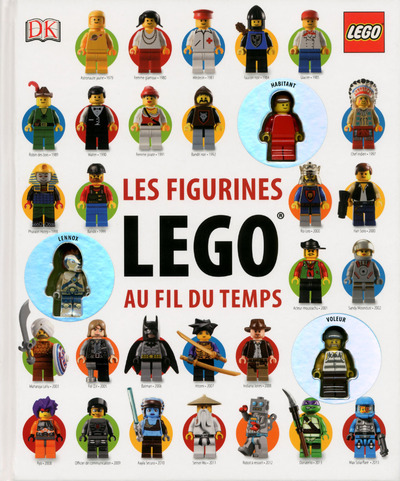 Kniha Les figurines lego au fil du temps Daniel Lipkowitz