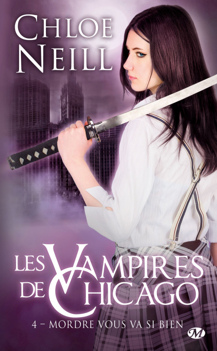 Livre Les Vampires de Chicago, T4 : Mordre vous va si bien Chloe Neill