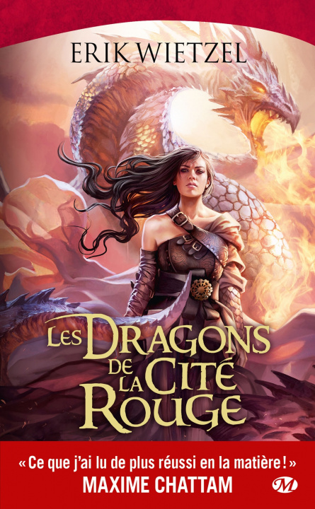 Knjiga Les Dragons de la Cité Rouge Erik Wietzel